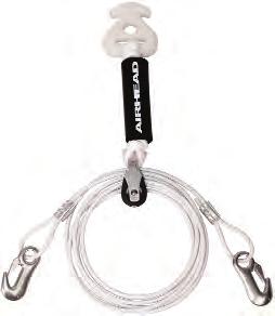 , 2 Sections, 4 Riders The pre-stretched UV-resistant 5/8 diameter 16-strand rope.