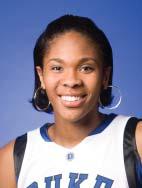 2009-10 Duke Women s Basketball Player Updates 34 MISCELLANEOUS CAREER STATISTICS KRYSTAL THOMAS Junior 6-4 Center Orlando, Florida Stat... 2009-10...Career Times in Double Figures (Points)...3... 11 Times in Double Figures ().