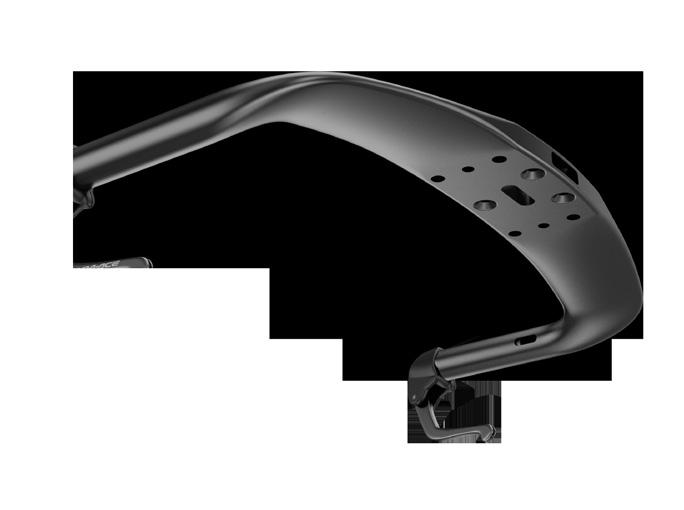 400mm length of the gray E-Z Bend housing so the handlebar rotates without restrictions. 3.