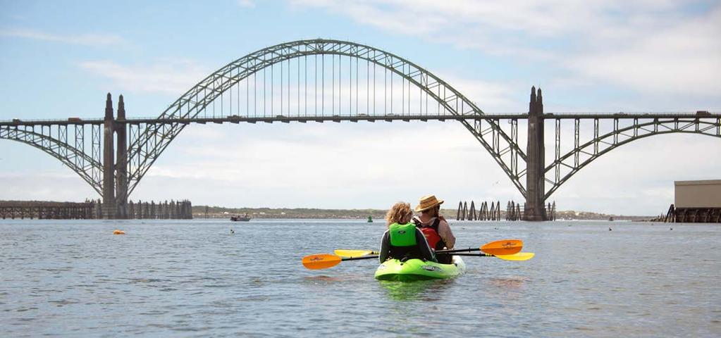 Guided Kayak Tours Next year we ll be introducing a new program guided kayak tours in Yaquina Bay.