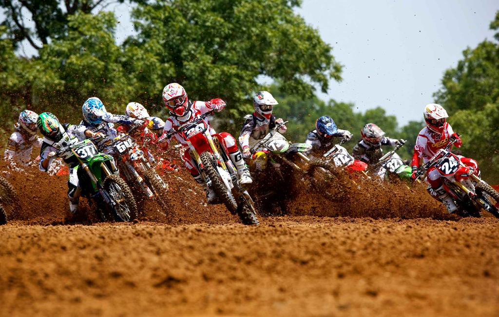 DUNLOP RACERS COMBAT FOR MOTOCROSS TOP SPOTS The 2009 Motocross Championship is underway, and Dunlop s talented Motocross pilots have had strong showings at the opening three rounds of 450, 250 and