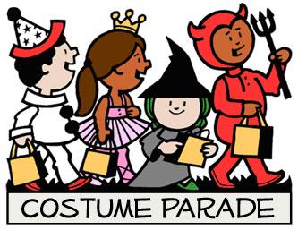 While students are encouraged to wear/ bring a costume for the costume parade on Wednesday, October 31st, children are NOT to bring pirate hooks, swords, fake guns, knives or anything else that