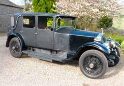 All new vinyl roof and totally re upholstered. Offers around 12,995. Jane Bickerstaff. 07894 734422. preston@countrywide-signs.com 1927 Rolls Royce 20hp Weymann Saloon by HJ Mulliner.