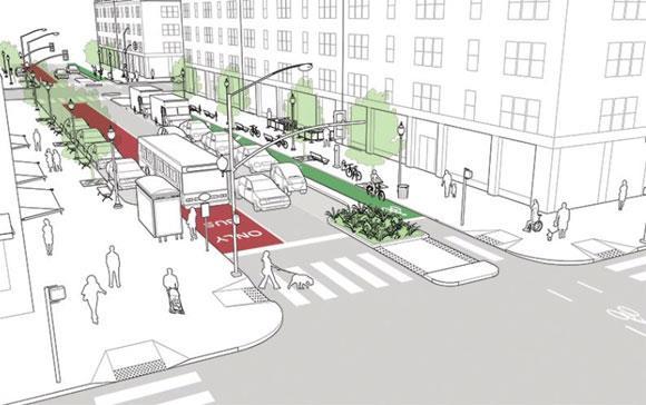 Balance Complete streets are living streets as implemented in North America,