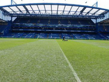 After lunch, we went to Chelsea Stadium.