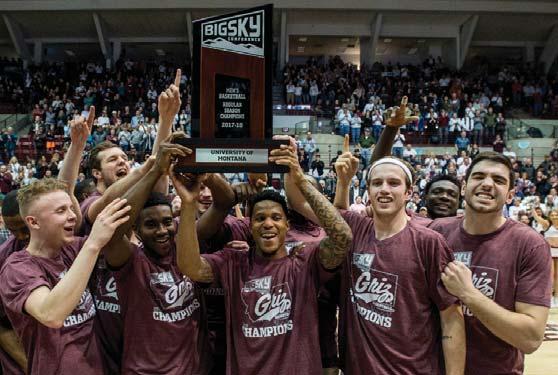 NOTES 5 NOTABLES GRIZ BITS Montana won its 11th regular-season championship last week, including the second in four seasons under head coach Travis DeCuire.