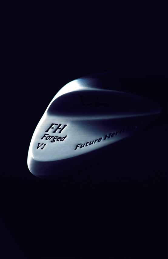 FH Forged V1 Head Material: Forged ultra soft (S25C) Finish: Nickel chrome pearl satin finish