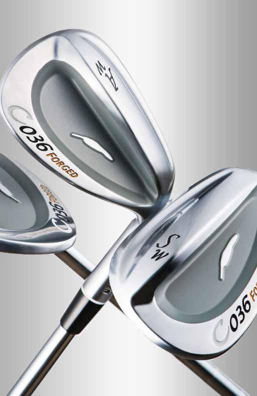 Optimum balance and weight distribution The cavity back design allows the sole to be super wide without the misplacement of mass, resulting in optimum balance for the club head.