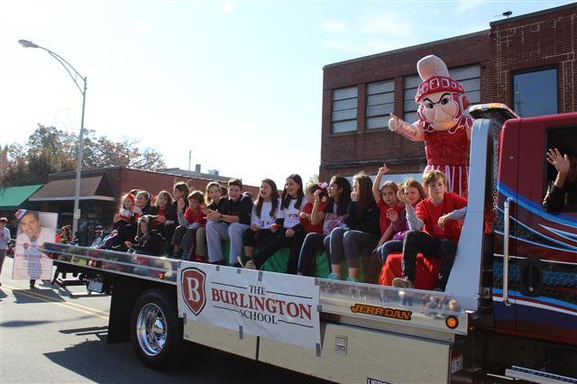 Burlington Christmas Parade November 18, 2017 All TBS students are invited to participate in our Burlington Christmas Parade!