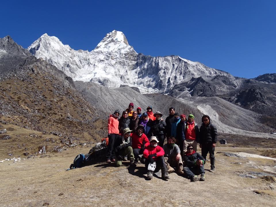 Day 8 To Ama Dablam Base Camp, walk approximately 7 hours to (4360m) Leaving the main trail in favour of isolated trails we ascend to summer yak pastures and contour around the ridge lines toward Ama