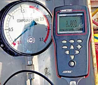 Calibration, repair and service on pressure gauges Calibration on pressure gauges, sensors, transmitters and switches between -1 to 350 bar.
