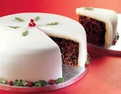 Christmas Cake Preparation time: 20 minutes Cooking time: 60 minutes Ingredients (for 4 people): - 4,409oz (125 g) of butter - 4,409oz(125 g )of sugar - 2 eggs - 4,409oz (125 g) of flour - 7,055oz