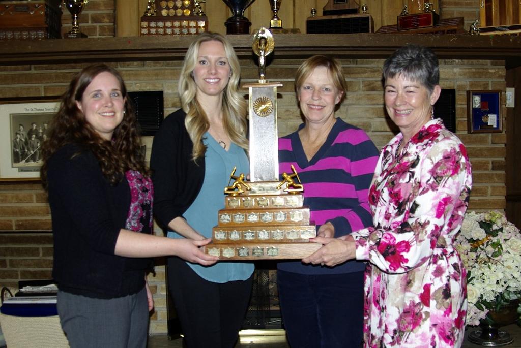 News from The Leagues Evening Women s League A flight Winners: Amy Pearson, Krista Chapman, Bonny Arnold,