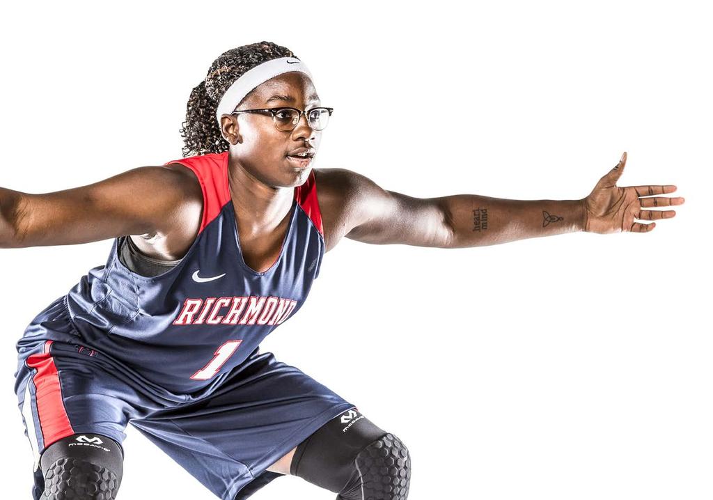 6-7 Richmond Women s Basketball JAIDE HINDS-CLARKE FRESHMAN 6- FORWARD WESTWOOD, N.J. WESTWOOD TOP PERFORMANCES POINTS Season... 4 (vs. Penn, //6) Career... 4 (vs. Penn, //6) OUNDS Season.