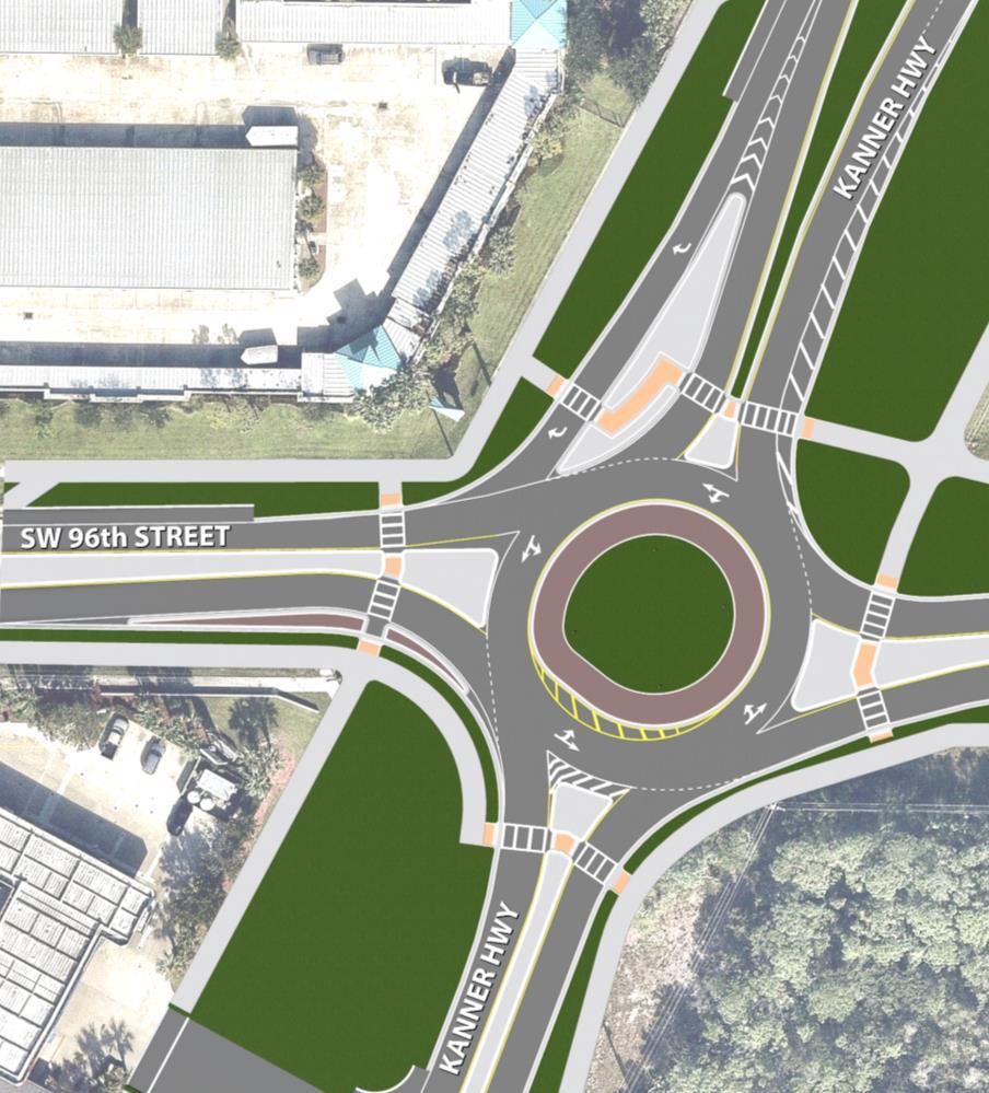 Proposed Roundabout Proposed roundabout can