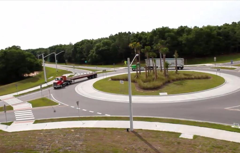 Examples of Similar Roundabouts CR 561 at CR 455, Lake County, FL 12%
