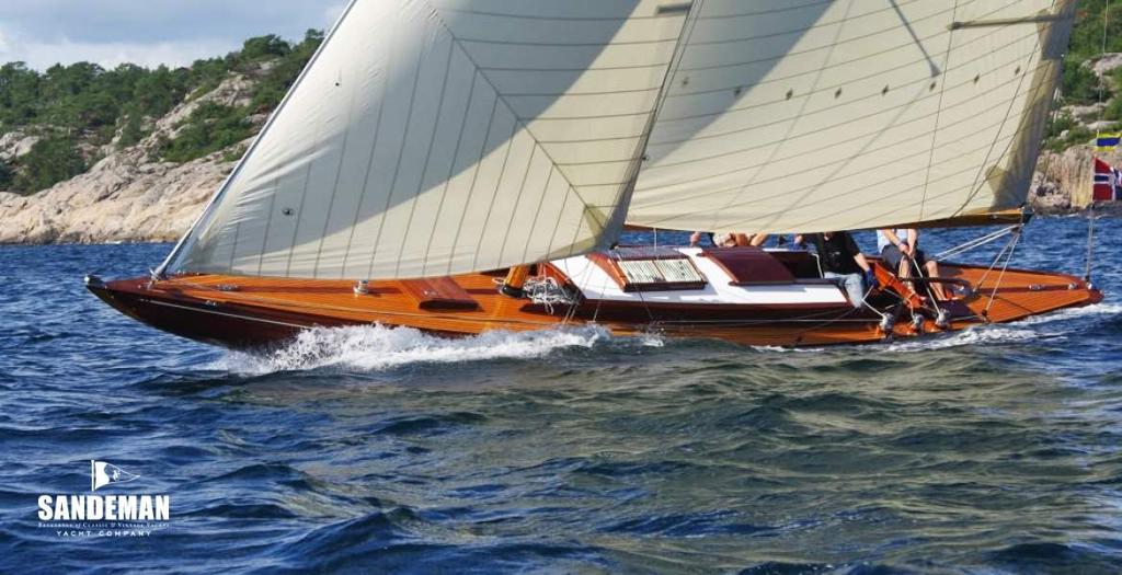 HERITAGE, VINTAGE AND CLASSIC YACHTS +44 (0)1202 330 077 JOHAN ANKER 8 METRE R 1918 NJORD JOHAN ANKER 8 METRE R 1918 Designer Johan Anker Length waterline 28 ft 7 in / 8.