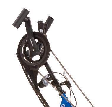Invacare Top End Excelerator Handcycle Series Option code: - - - Crank set and handpedals Adjustable