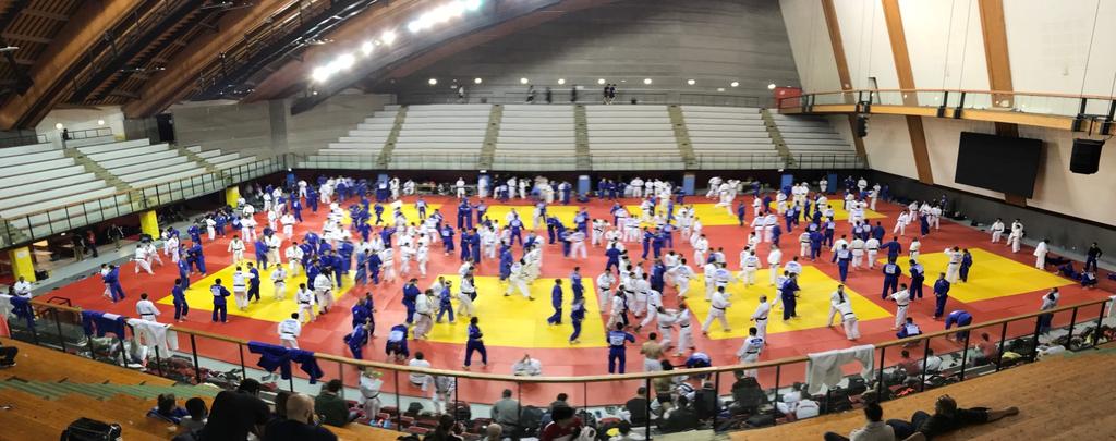 Paris Grand Slam TC Eoin Fleming & Callum Nash braved the toughest training camp on the IJF senior circuit last month. The Paris Grand Slam Training Camp hosts 600 of the best Judoka in the world.