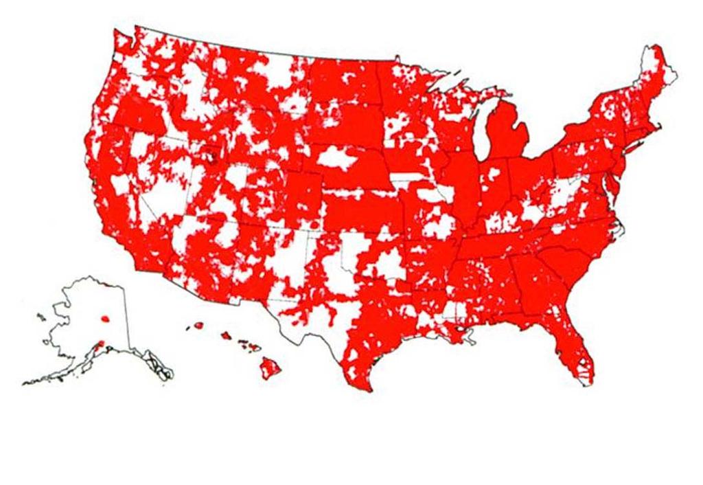 It s All About Coverage Verizon AT&T