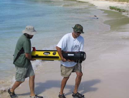 NOAA Survey Tools Autonomous Underwater Vehicle (AUV)
