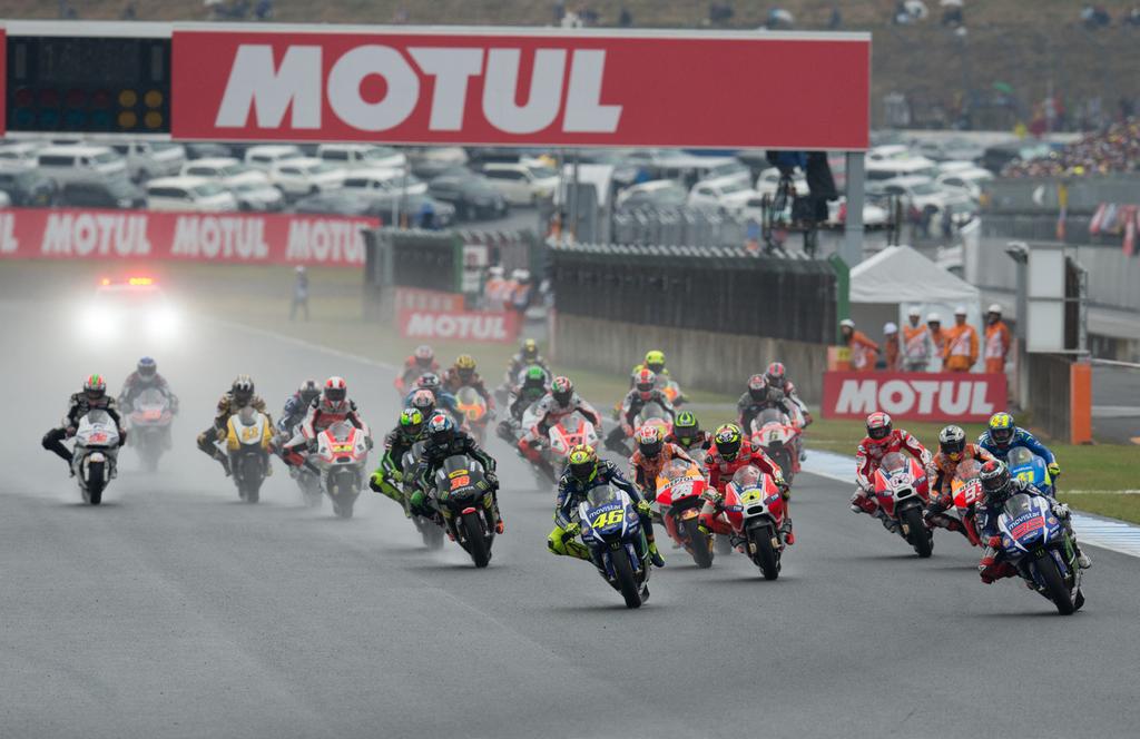 #15 Motul Grand Prix of Japan October 12th Grand Prix racing numbers 232 - The three riders standing on the podium in Aragon (Marquez, Lorenzo, Rossi) had a record accumulated total of 232 grand prix