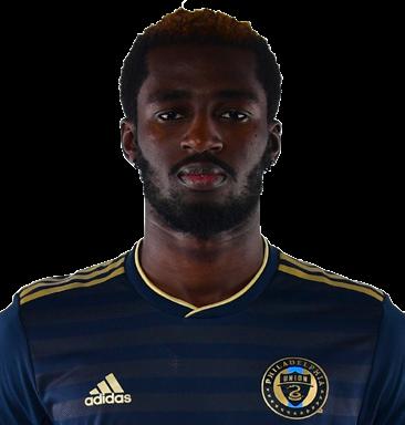 2018 PHILADELPHIA UNION ROSTER 5 olivier mbaizo (BYE-zoh) defender 5-10 155lbs douala, cameroon 20 years old (8-15-97) 2018 Points N/A Same Shots 1,2x, last vs.