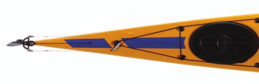 Due to the length and the hull design this kayak is first and foremost designed for experienced to expert paddlers.