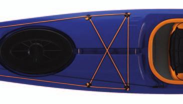 OceanSpirit OceanSpirit is from the Spirit range the kayak with the most volume. The deck is equipped with one round and one oval hatch in order to easily pack Your gear.