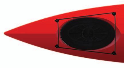 LIFESTYLE Lifestyle 420 PE This kayak is the third and the smallest PE kayak in the Tahe Marine range and
