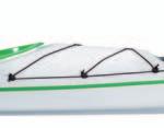 The kayak is equipped in standard with the original Smarttrack rudder system.