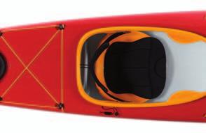 Tandem Maxi Orange RAL 2004 Green RAL 6019 Violet RAL 4008 Center seat Tandem range consists of nice touring kayaks for people who need a