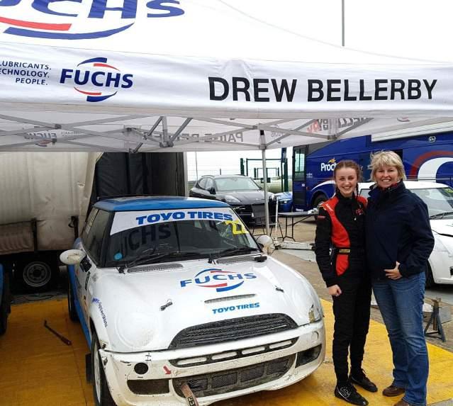 Meanwhile Paige s sister, Drew Bellerby, in her second season competing in the BMW MINI Championship, finished the year with the two fastest rounds and a pole position at the final at Silverstone