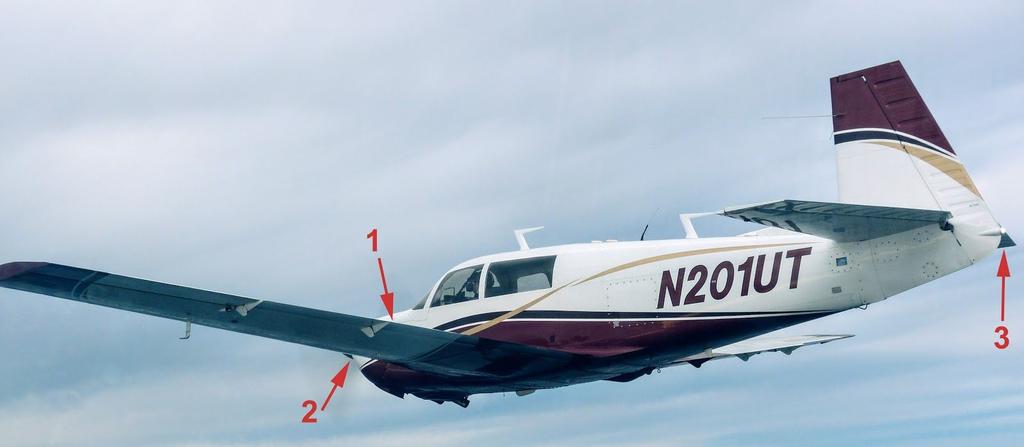 Mooney Fingertip References These references give a 45 sight line that matches other FFI sight lines (e.g. RV, Bonanza).