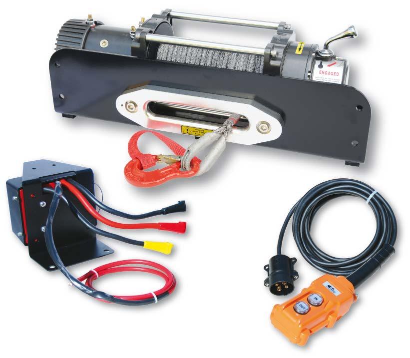 FITTING & OPERATING INSTRUCTIONS BHW 12v & 24v DC ELECTRIC WINCHES Prepared for use with High Tensile Synthetic Rope MODELS BH DELTA S2300 & S3300 Part Nos: S2300: 12v = 15814 24v = 15813