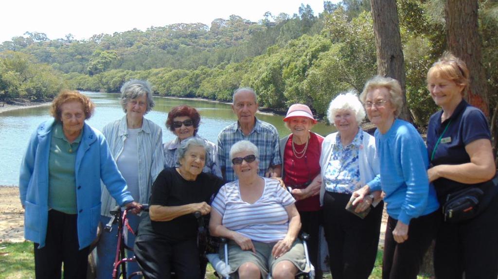 Resident Review Picnic at Prince Edward Park Woronora The day was looking promising as we loaded up the bus with our picnic basket, full of tasty food and beverages!
