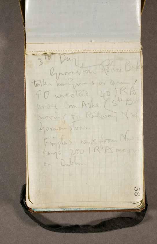 8 Pages from Joseph Plunkett s field notebook