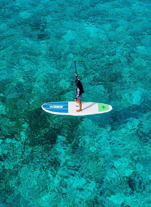 kite surfing, night paddle boarding and catamarans.