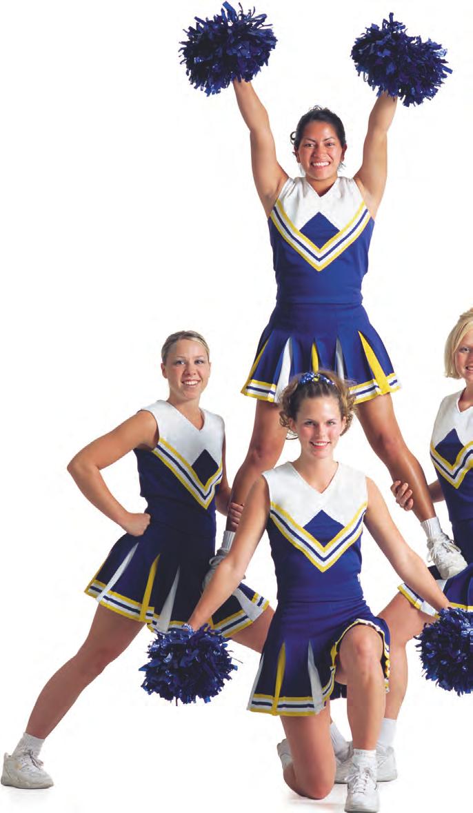 What You Will Need Acheerleader s uniform should be light so he or she can jump, dance, and move quickly. Cheerleaders do not need much equipment to perform their routines.