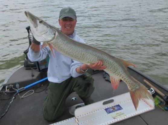 Jay Hollnagel with big fish from the