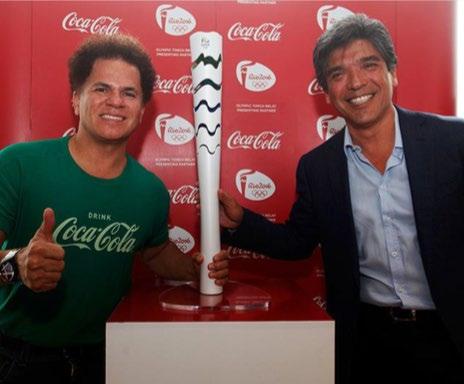 Coca-Cola and Romero Britto will also organise a string of extraordinary events that will take place across Britto s Brazil during this year s Olympic celebration.