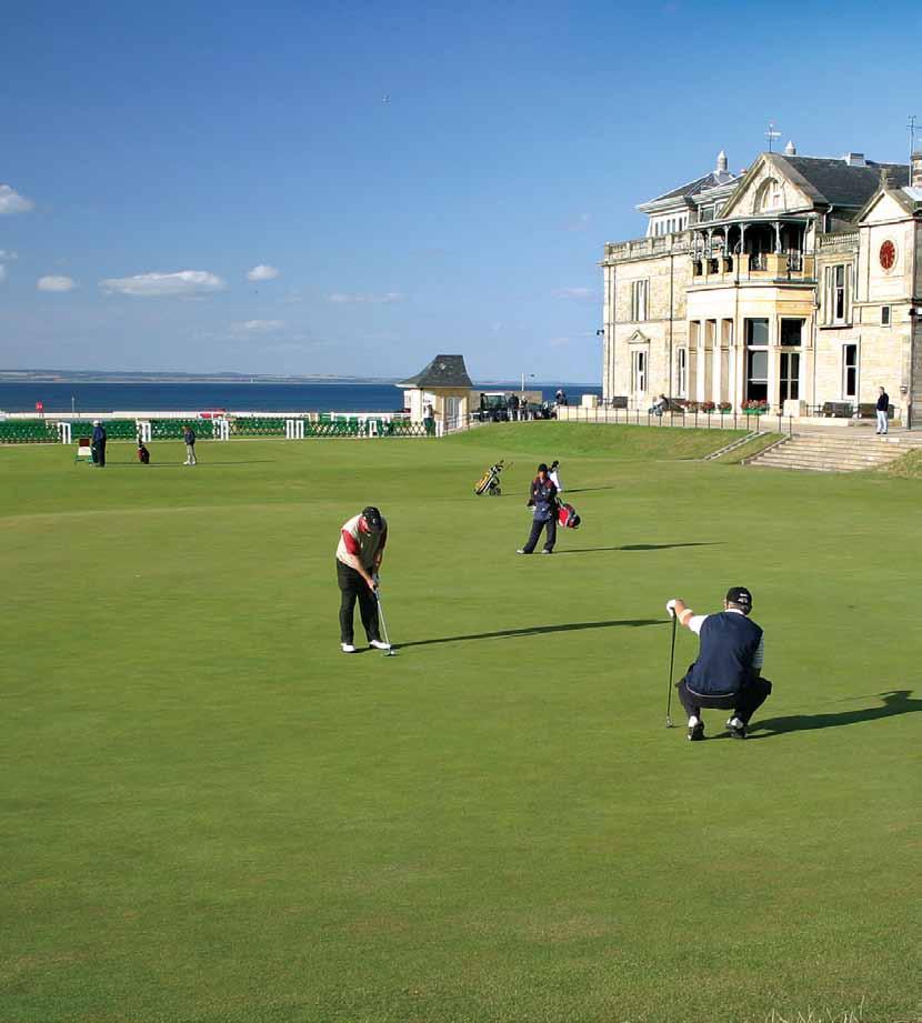 st andrews Programs 2017 WELCOME TO THE HOME OF GOLf Every golfer s dream is guaranteed to come true on making the pilgrimage to St Andrews.