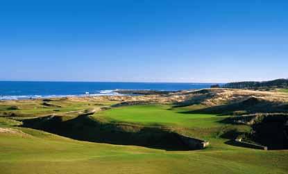 COURSE Information KINGSBARNS 7133 yards Par 72 Only six miles from St Andrews the course sweeps majestically along the sea near the charming village of Kingsbarns.