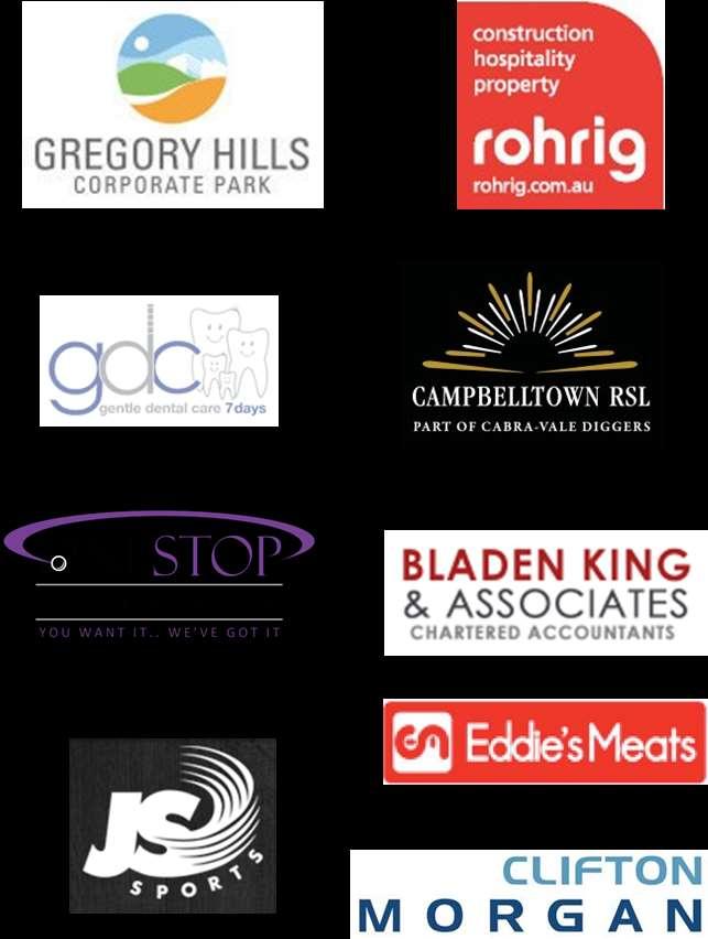 A BIG THANK YOU TO OUR SPONSORS The Club is always looking for new sponsorship