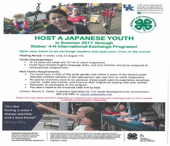 4-H Workshop Policy: 1. Educational 4-H workshops are set up for the 4-H members to learn life-skills that can be applied to everyday life.