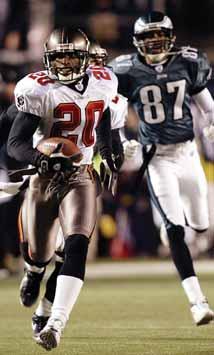 2002 NFC CHAMPIONSHIP GAME TAMPA BAY 27, EAGLES 10 VETERANS STADIUM JANUARY 19, 2003 Tampa Bay advanced to its first Super Bowl appearance in club history with a 27-10 victory over the Philadelphia