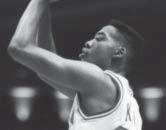 .. Led the conference and ranked 21st in the nation in scoring during the 1993-94 campaign... Named the Big Eight Conference Newcomer of the Year in 1991.
