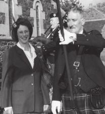 Flodden Memorial Service The following is a transcript of the speech made by Madam Pauline Hunter of Hunterston and of that Ilk, Clan Chief and 30th Laird, at the memorial service conducted on the