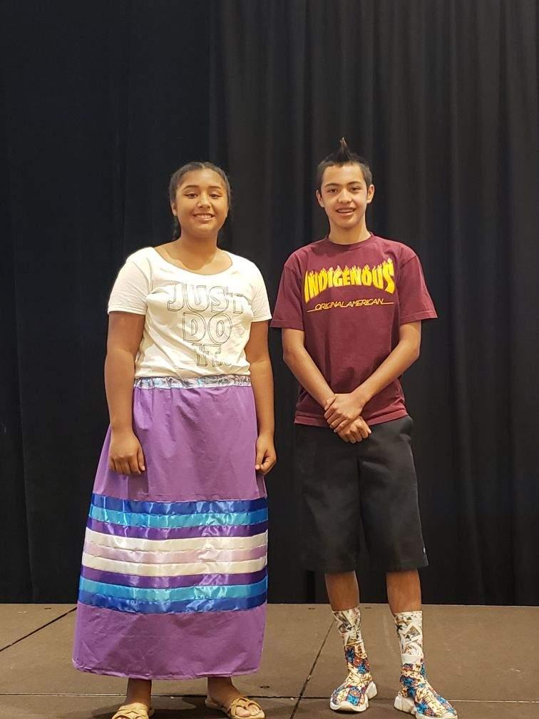 ITS YOUTH AMBASSADORS During the first day of the 22nd Annual First Nations L.E.A.D. Institute Conference, ITS two YouthAmbassadors were asked to attend the conference to speak to eveyone about "What does it mean to be young leaders in their community?