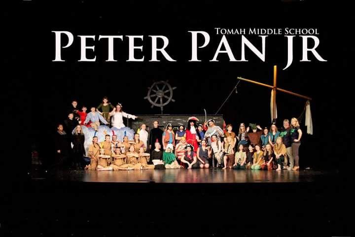 Two Stars to the Right and Straight on till Morning By: Emmalyn Students at the TMS performed the musical Peter Pan Jr.